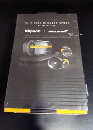 Klipsch T5 II True Wireless Sport McLaren麥拉倫聯名款 真無線藍芽耳機 全新未拆