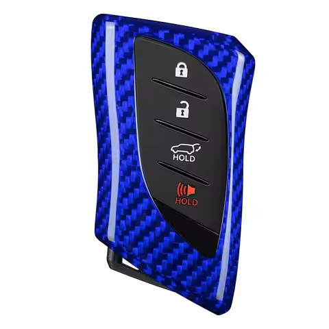 Carbon Fiber Key Fob Cover for Lexus UX250 UX260 ES350 UX200 UX250h ES200 ES300h ES350 US200 US260h 