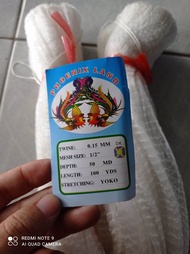 Jaring ikan kecil ½ inchi 0.15 50md/100yds yoko pukat ikan jaring ikan sungai jaring ikan wader sepa