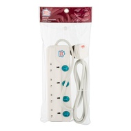 HomeProud 4 Gang 13A Portable Socket Outlet