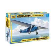 Zvezda 7233 Fokker FVII Southern Cross 1/72 PLASTIC MODEL KIT