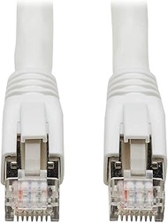Tripp Lite Cat8 Snagless Ethernet Cable, 25G/40G Certified Network Patch Cable, 22 AWG S/FTP, PoE, W