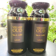 Deospray /Bodyspray/ Deodorant Velvet Oud Lattafa UAE 250 ml