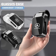 Car Glasses Clip Sun Visor Automotive Sunglasses Holders For Mercedes Benz W176 W166 W211 W204 CLA W