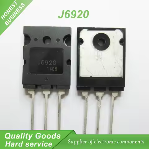 5pcs/lot J6920 HD TV line pipe transistor chip IC 20A / 1700V TO-3P new original