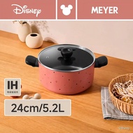 Meyer 美亞 迪士尼 Disney 系列 24CM/5.2L 雙耳湯鍋(連蓋)可入焗爐 180℃ /350℉ 煤氣爐 電磁爐 電陶爐 適用 可入洗碗碟機 無毒無害不含PFOA 耐用不黏塗層
