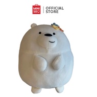 MINISO, We Bare Bears 7.8in. Round Plush Toy (Grizz/Ice-Bear/Panda)