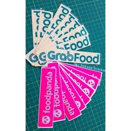 GxxbF00d / F00dp@nda Sticker Cutting Overlapping Reflective #delivery #f00d #food #rider #gxxb #gxxb