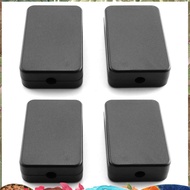 Electrical Junction Box 4PCS Electric Plastic Black Waterproof Project Junction Case 2.16X1.38X0.59 