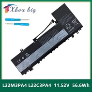 L22L3PA4 L22B3PA4 L22M3PA4 Laptop Battery 5B11K39352 SB11K39364 11.52V/56.6Wh/4914mAh For IdeaPad Sl
