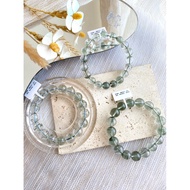 绿幽灵手串 Green Phantom Quartz Bracelet