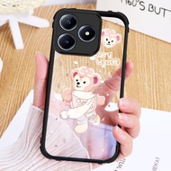 YBD Casing For Realme C53 Realme Note 70 70T Note 50 C51 C51S Narzo N53 Cartoon Cute Lena Bell Hard 