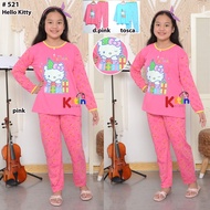 VRNKA - SETELAN BAJU TIDUR DAN PIYAMA ANAK CEWEK/PEREMPUAN ABG JUMBO TANGGUNG 9-12 TAHUN MOTIF UNICO