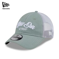 New Era 9FORTY Unstructured Trucker Resort Everest Green Adjustable Cap