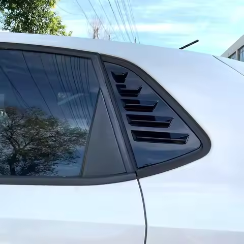 For Volkswagen VW Polo MK5 6R 6C 2011- 2017 Year Windows Louver Body Kit Accessories