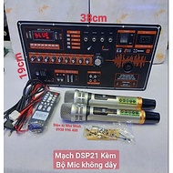 COMBO MẠCH LOA KÉO 4 TẤC ĐÔI KÈM MIC UGX21