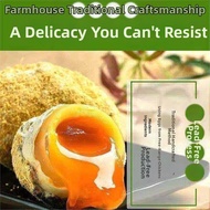 Lead-Free Handmade Duck Egg Sugar Heart Century Eggs