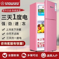 Refrigerator Household Double Door Bag Refrigerator Mini Refrigerator Dual-Use Direct Shipping Refri