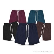 ARROW LITE กางเกงขาสั้นเอวยางยืด Cotton 100% กางเกงขาสั้น ใส่สบาย กระเป๋าลึก เซต 5 ตัว