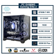 Elite 2 PC Gaming Case | I3 12100F, Ram 16 GB, VGA RTX 3050/ 3060Full New (36T warranty)