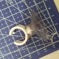 Multi aquarium pipe glass hubcap