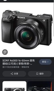 想徵一台a6300+kit lens