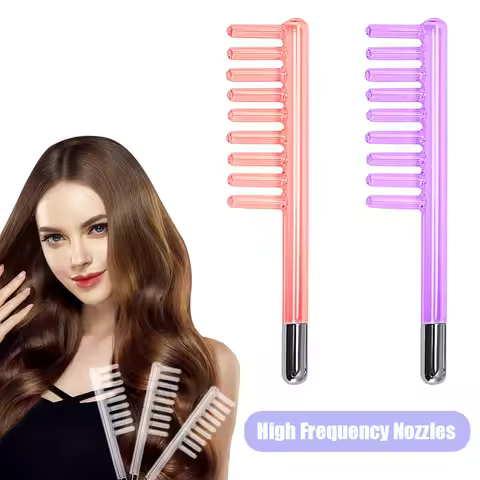 Electrode HF Replace Applicator Handheld High Frequency Facial Machine Glass Aron Neon Tube Acne Spo