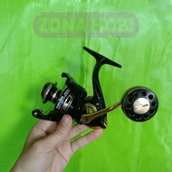 Ogawa panther spinning Reel With Round Handle Knob
