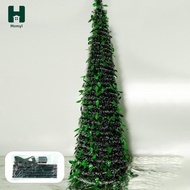 Homyl Holiday Christmas Tree Foldable Artificial Pencil Christmas Tree (4.9 Feet) Festival Decoratio