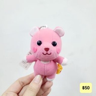 Postpet Momo熊 膠公仔電話繩 匙扣 掛件 吊飾 筆 簿 筆記本 Comomo Momo Post pet Vintage 中古玩具 發條小熊