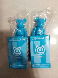 Medicom toy bearbrick series 41 BASIC R & K 字母 Tiffany 顏色 100% be@rbrick set bear figure