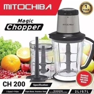 MITOCHIBA MAGIC CHOPPER CH-200 / BLENDER SERBAGUNA MITOCHIBA FOOD