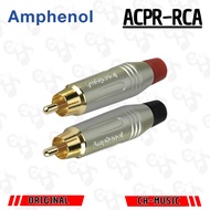 Amphenol ACPR-RCA Jack RCA Male Original Jack Audio Connector