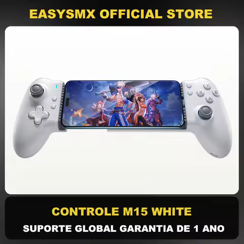 EasySMX M15 Mobile Phone Gamepad Type C Hall Mechanical Controller for Android Phone iPhone 15/16 Cl