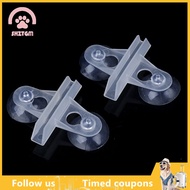 【SHZTGM】 5pcs Aquarium Fish Tank Divider Suction Cup Divider Plastic Sheet Holder Set