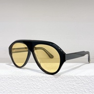 original Women Sunglasses Acetate Square Black Sunglasses R Vintage Colored big Sunglases Aesthetic