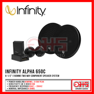 INFINITY ALPHA 650C | 6-1/2" (160mm) | Two Way Component Speaker System | AMORN AUDIO
