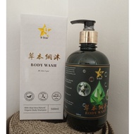 9星草本纲沐浴露 500ml / 9 Star 沐浴露 / 所有肤质 / 100% 天然 / 高级配方 / 杀灭 99.9% 细菌