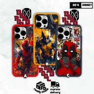 DeadPool IMD Bumper Case compatible for iPhone 15 Pro max 14 Pro Max 13 Pro Max 12 Pro Max 11 Pro Ma