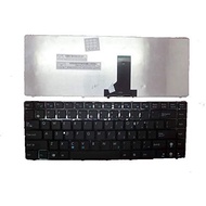 Laptop Keyboard for ASUS A40 A42 K42 K43 UL30 UL80 U80 N82 N43 V31J with Black Frame Black 04GNV62KU