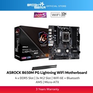 ASROCK B650M PG Lightning WiFi AM5 Micro-ATX Motherboard