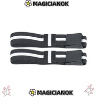 MAGICIANOK 2pcs Occlusion Training Bands, Adjustable Quick-Release Elastic Blood Flow Restriction Ba