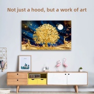 TV Dust Cover Universal Wall Mounted TV Protector Cloth 2026 New Chinese Style