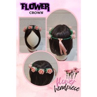 Flower Crown, Flower Headpiece, Flower Crown, Flower Headband