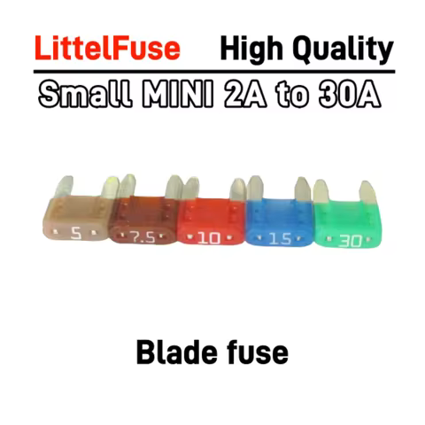 10PCS New Littelfuse 297 Series MINI Blade fuse 32V 2A 3A 4A 5A 7.5A 10A 15A 20A 25A 30A Small ATM F