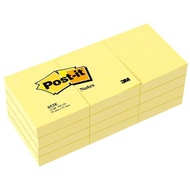 POST-IT Sticky Notes Yellow 1.5" x 2.0" x 100'S