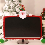 Christmas 19-27 IN TV Dust Cover Computer Monitor Protection Stick Wall-Mounted Desktop Curved Scree