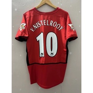 2002-04 Manchester United Home Retro Jersey - Van Nistelrooy & Beckham - Premium Custom Football Shi