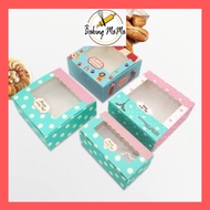 (READY STOCK IN KL) Cupcake muffin egg tarts  boxes 2/4/6 pieces of 63g-80g 月饼 雪媚娘包装盒 蛋挞盒