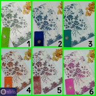 Sogan Batik Fabric/Cherry Blossom Motif Fabric/Batik Fabric/Pekalongan Batik Fabric